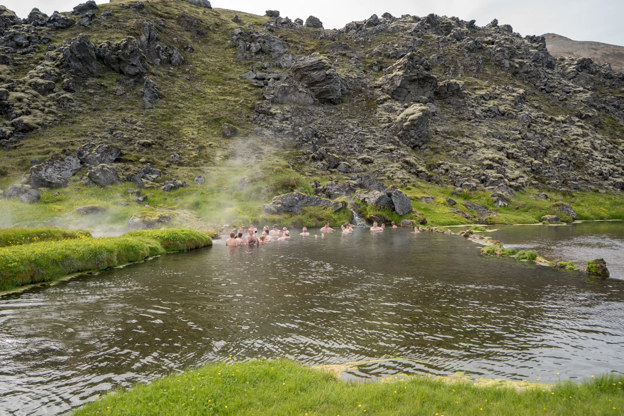 Diverse landscapes of Landmannalaugar